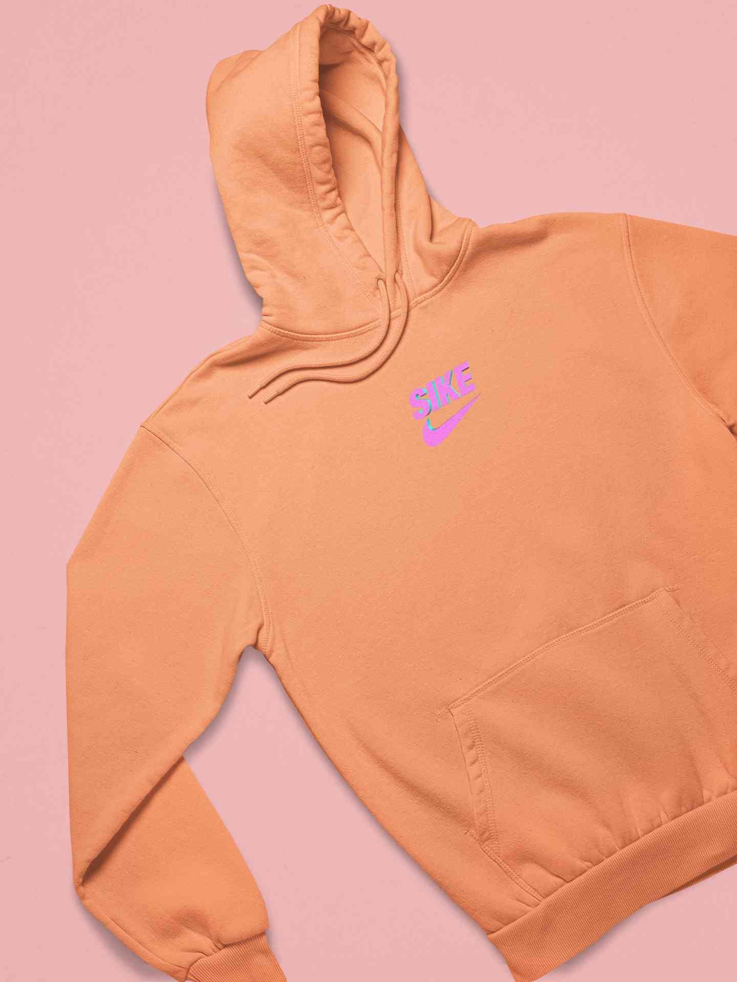 Sike Minimals Hoodies for Women-FunkyTeesClub