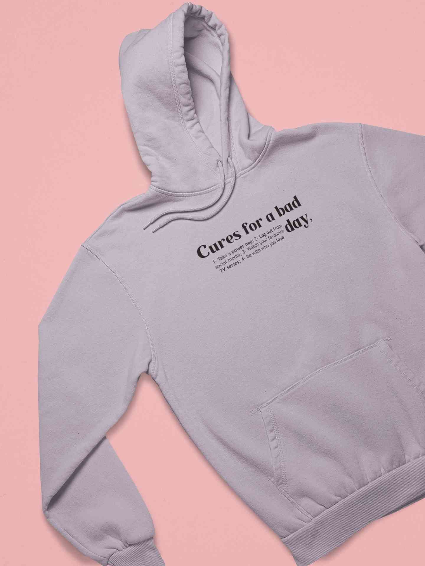 Cures For A Bad Hoodies for Women-FunkyTeesClub