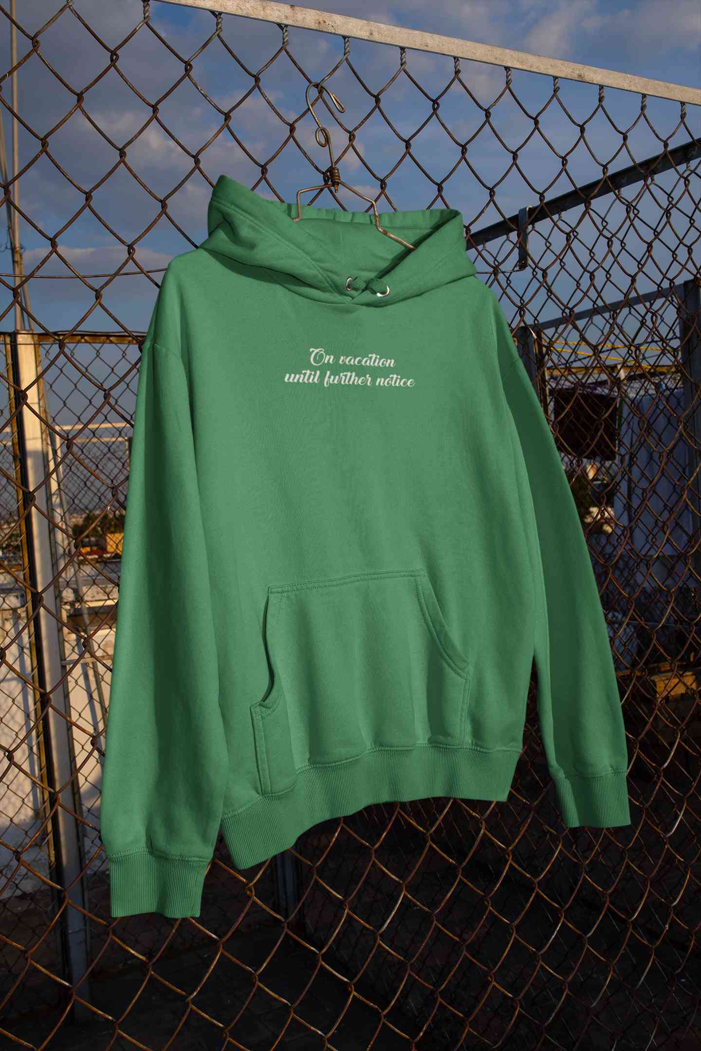 On Vacation Until Further Notice Men Hoodies-FunkyTeesClub