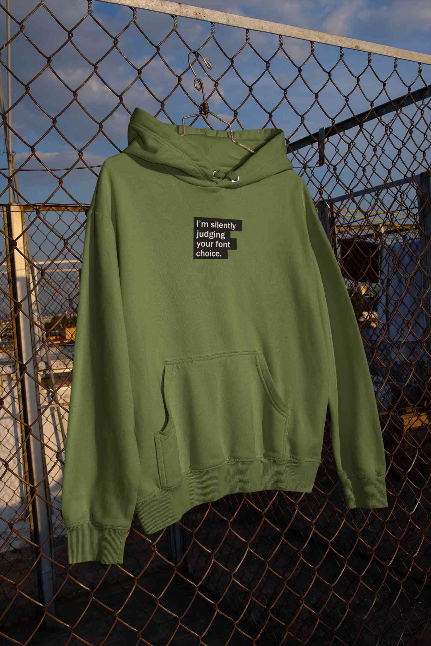 Font Choice Quotes Hoodies for Women-FunkyTeesClub