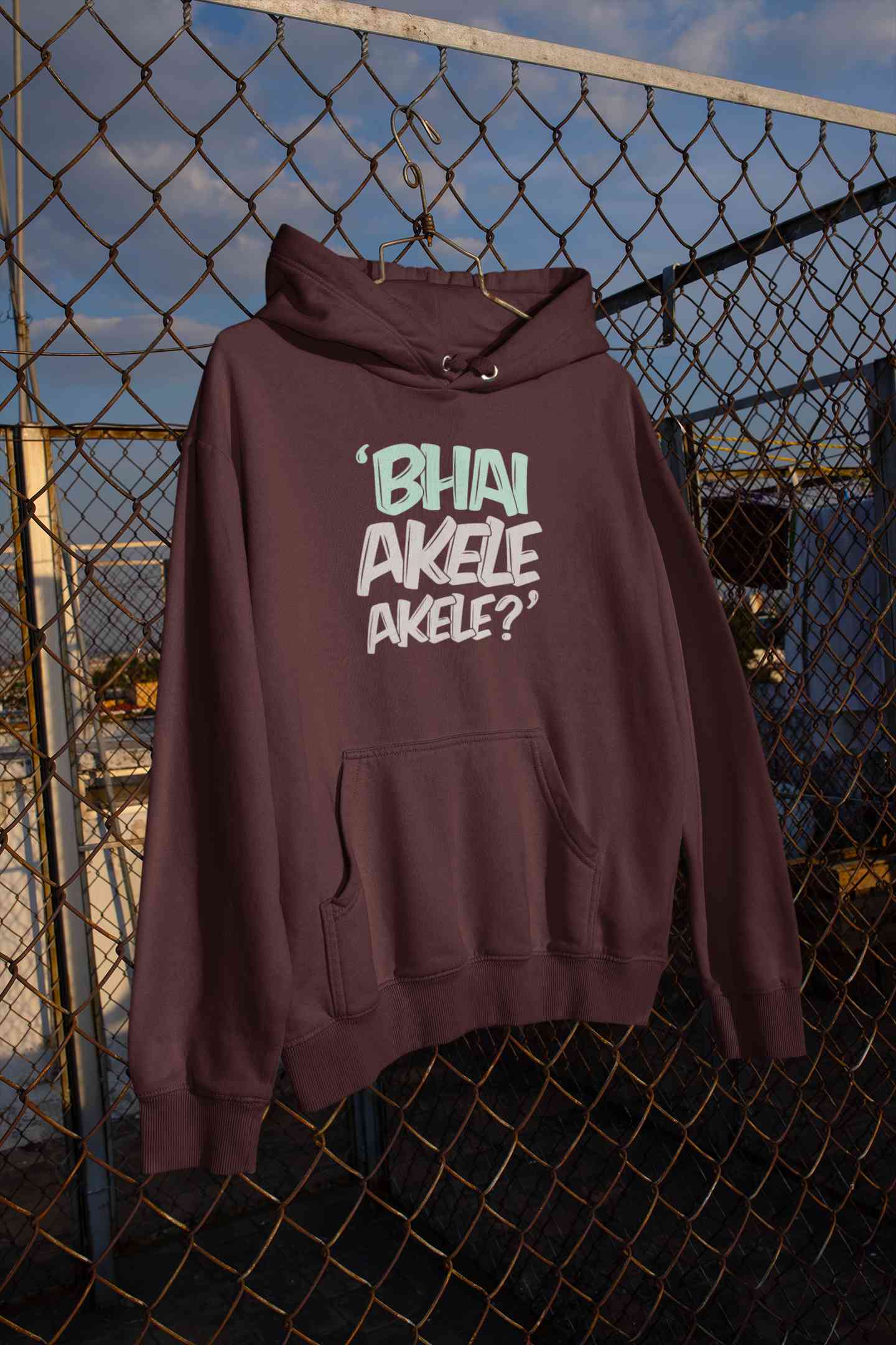 Bhai Akele Akele Hoodies for Women-FunkyTeesClub