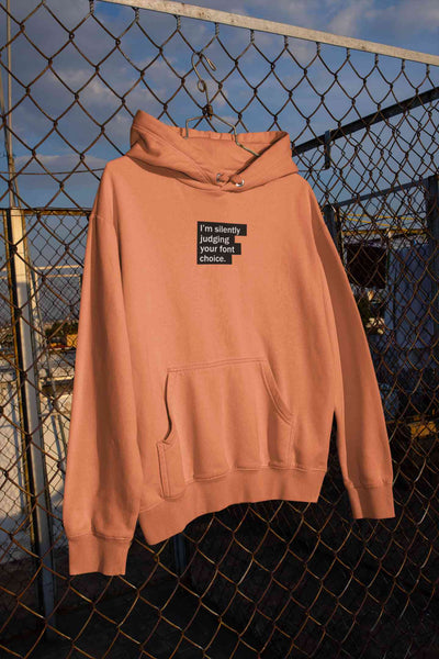 Font Choice Quotes Men Hoodies-FunkyTeesClub