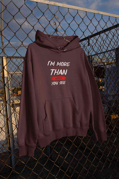 I Am More Than What You See Men Hoodies-FunkyTeesClub