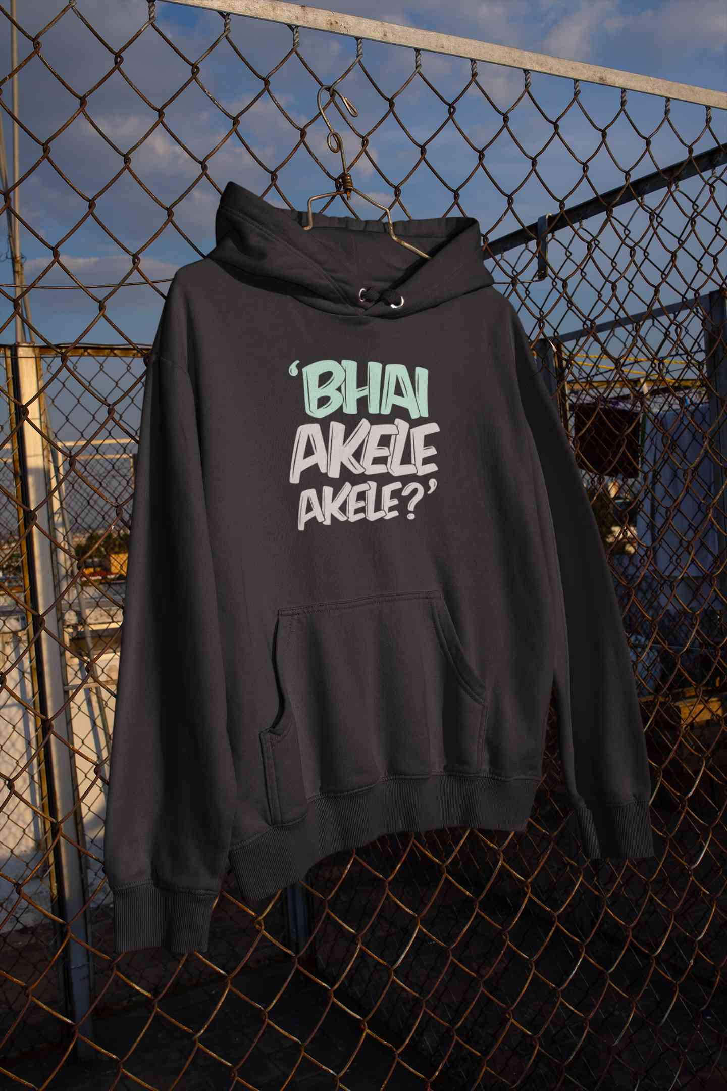 Bhai Akele Akele Men Hoodies-FunkyTeesClub