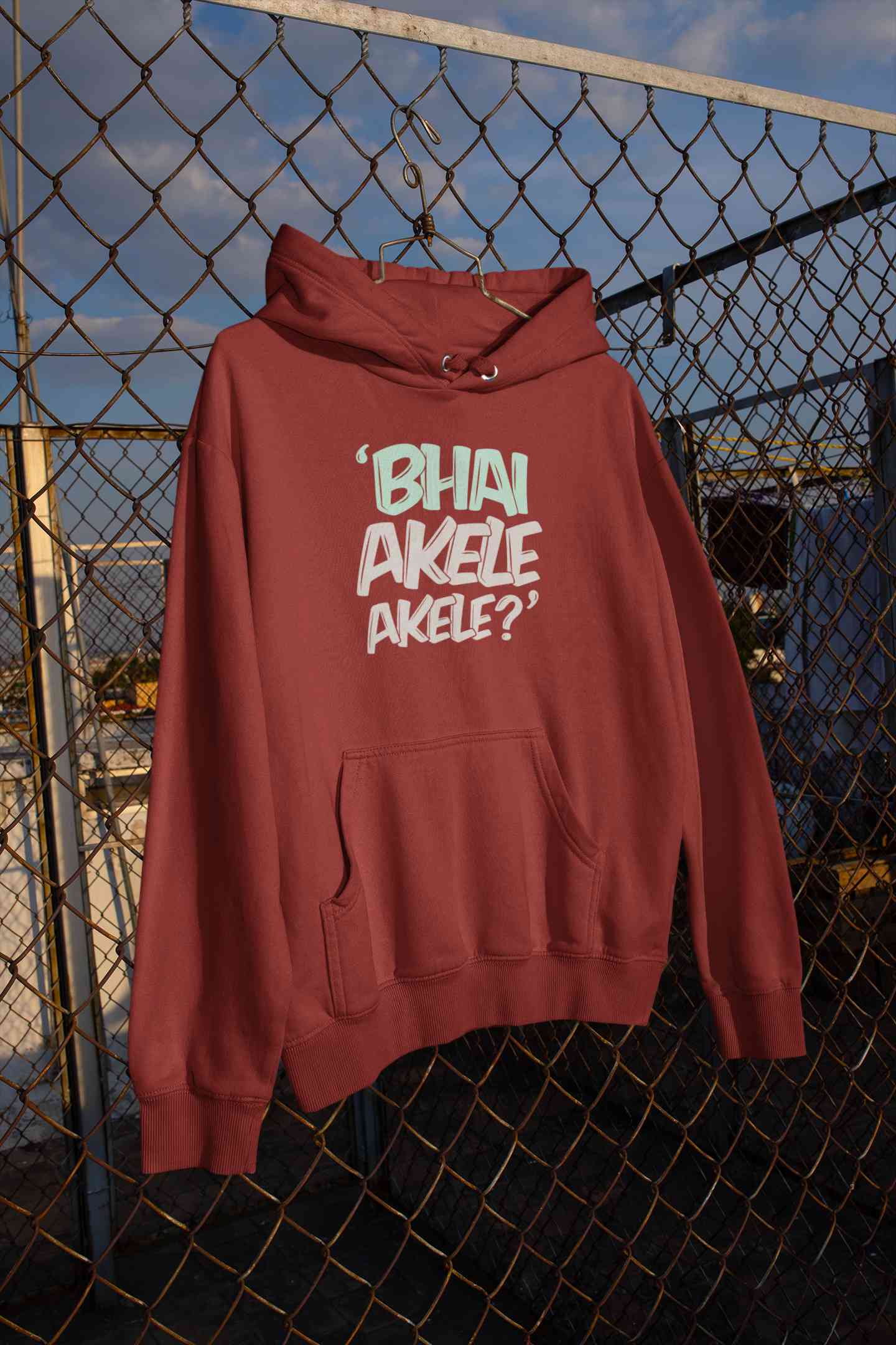 Bhai Akele Akele Hoodies for Women-FunkyTeesClub