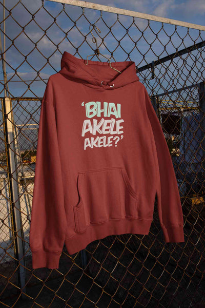 Bhai Akele Akele Hoodies for Women-FunkyTeesClub