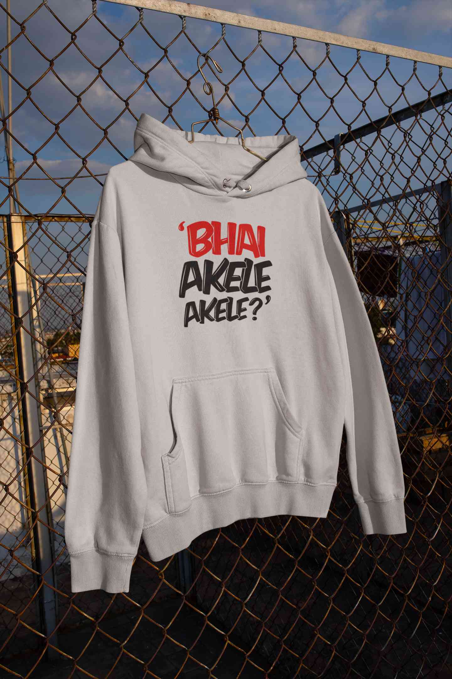 Bhai Akele Akele Hoodies for Women-FunkyTeesClub