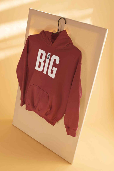 Think Big Men Hoodies-FunkyTeesClub