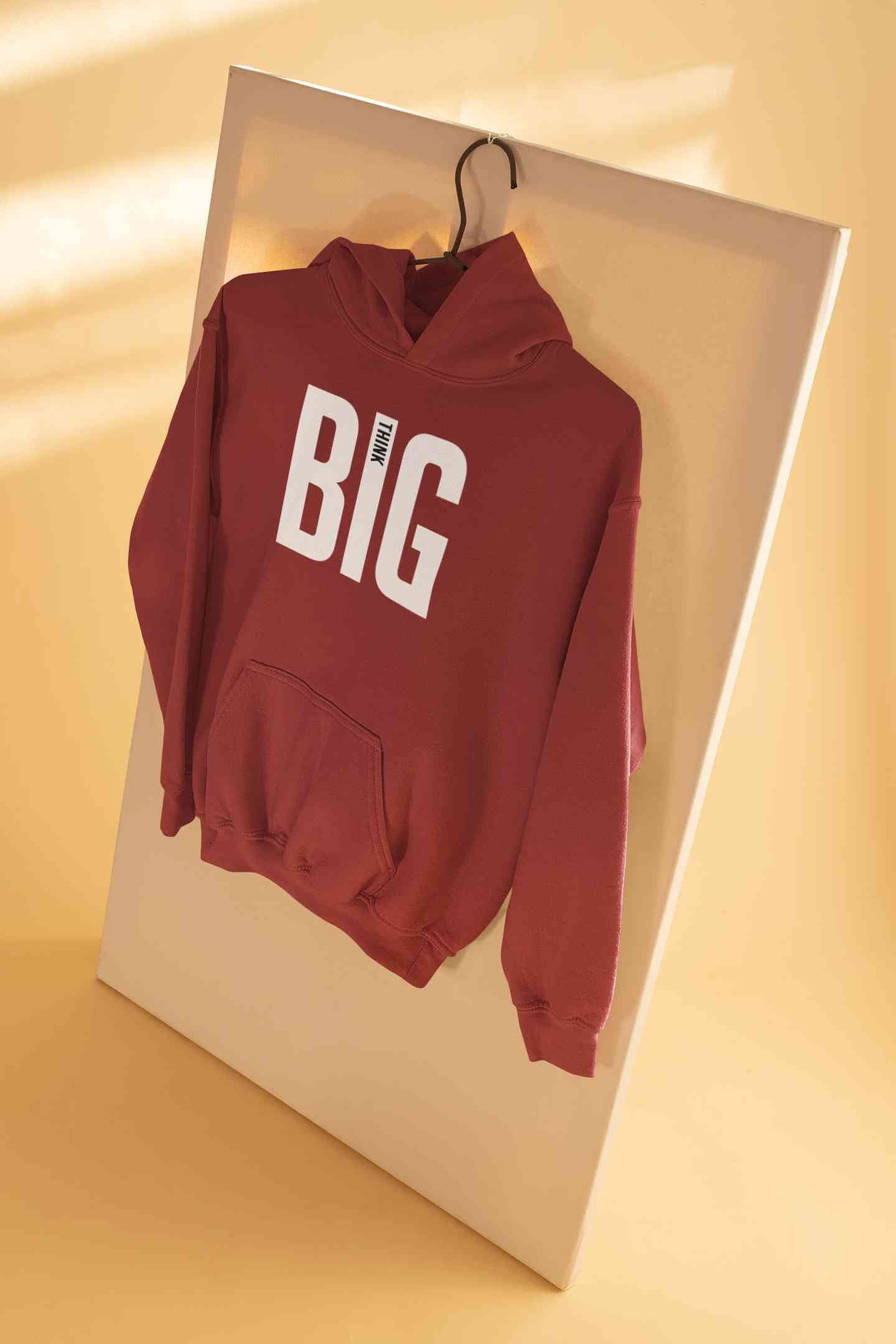 Think Big Hoodies for Women-FunkyTeesClub