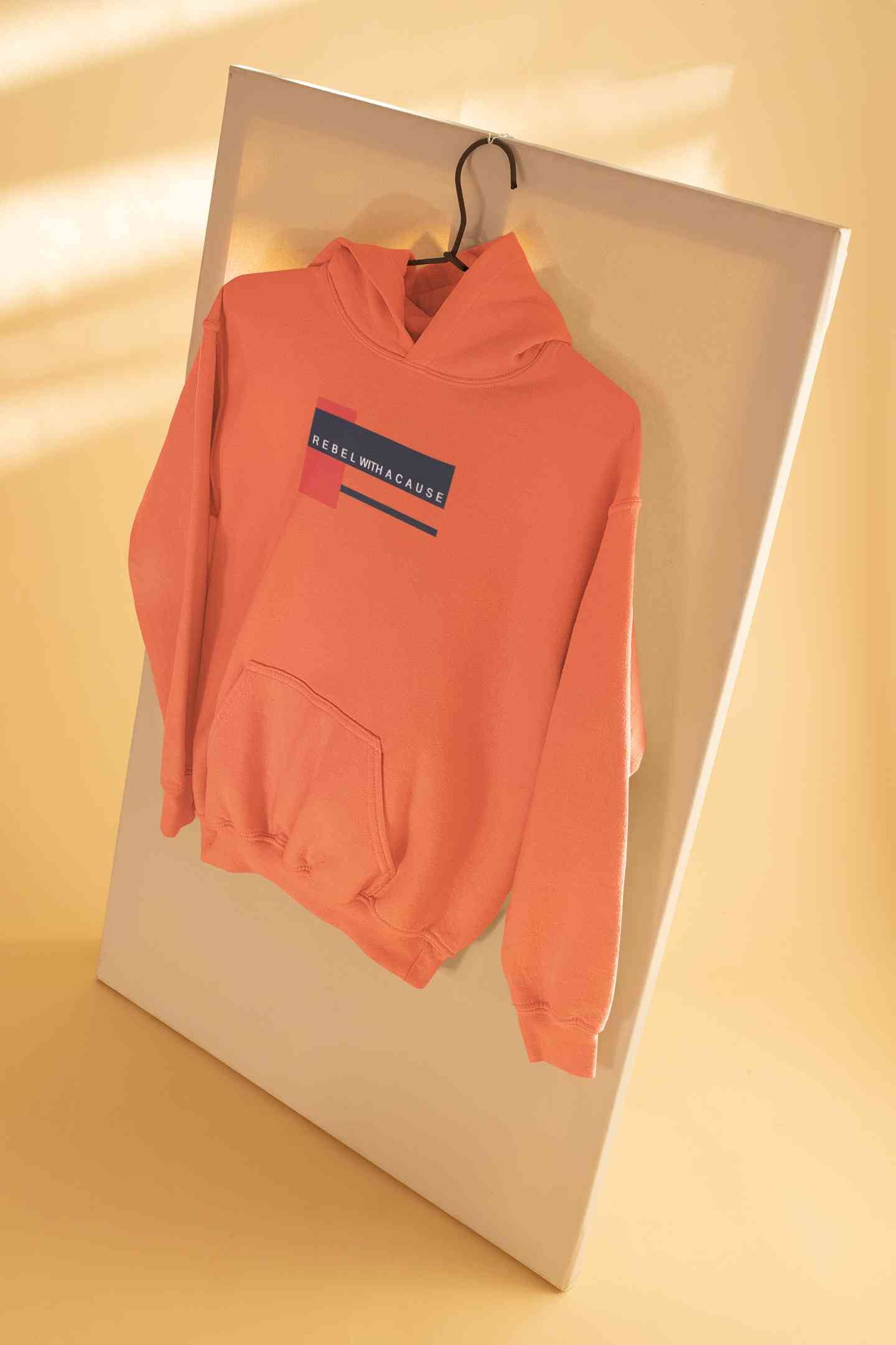 REBEL WITH A CAUSE Hoodies for Women-FunkyTeesClub