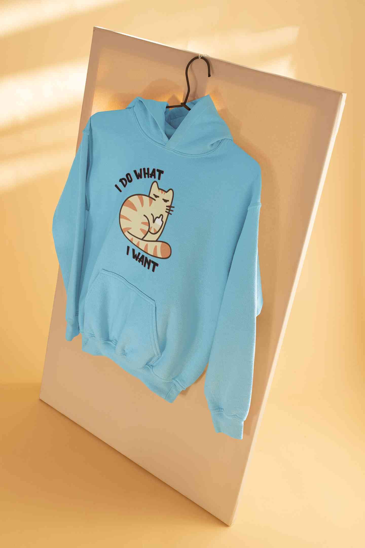 I Do What I Want Hoodies for Women-FunkyTeesClub