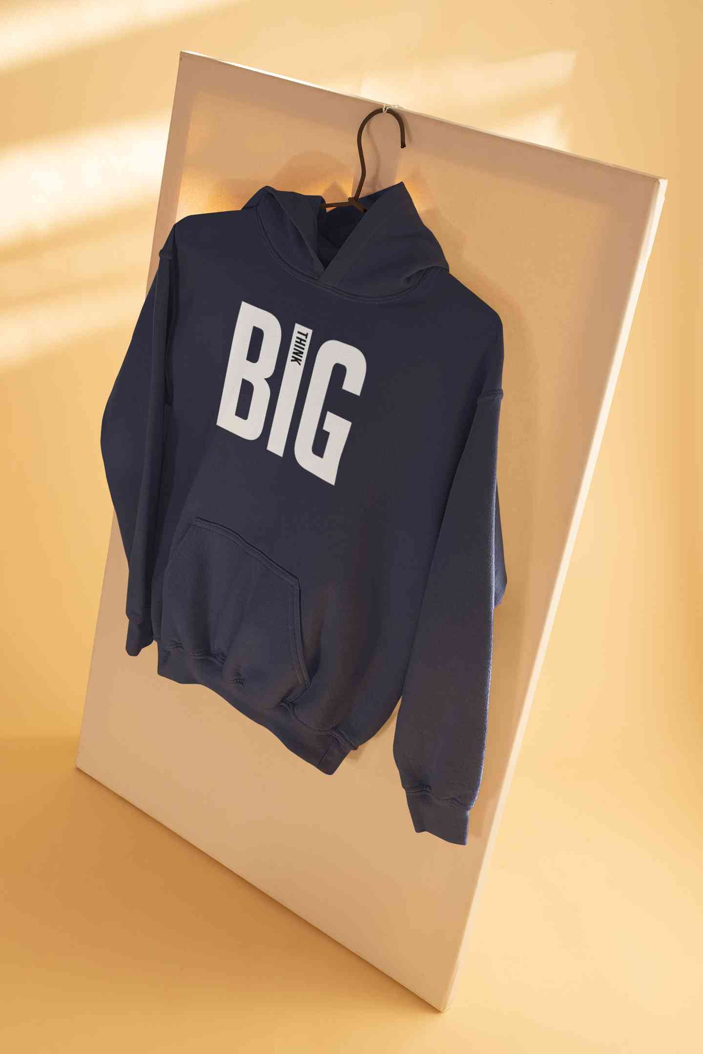 Think Big Hoodies for Women-FunkyTeesClub