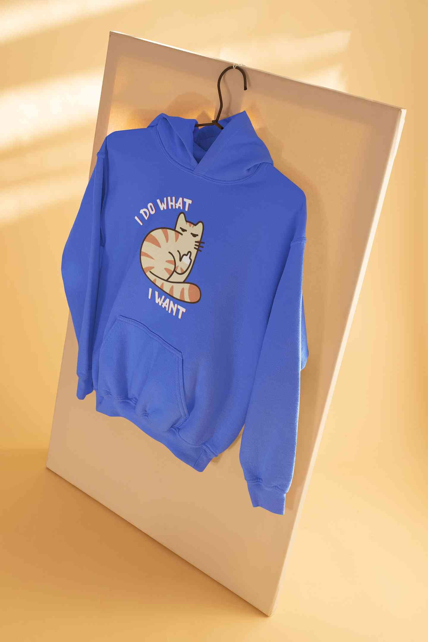 I Do What I Want Hoodies for Women-FunkyTeesClub