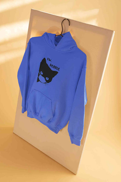 Ew People Funny Graphics Quotes Hoodies for Women-FunkyTeesClub