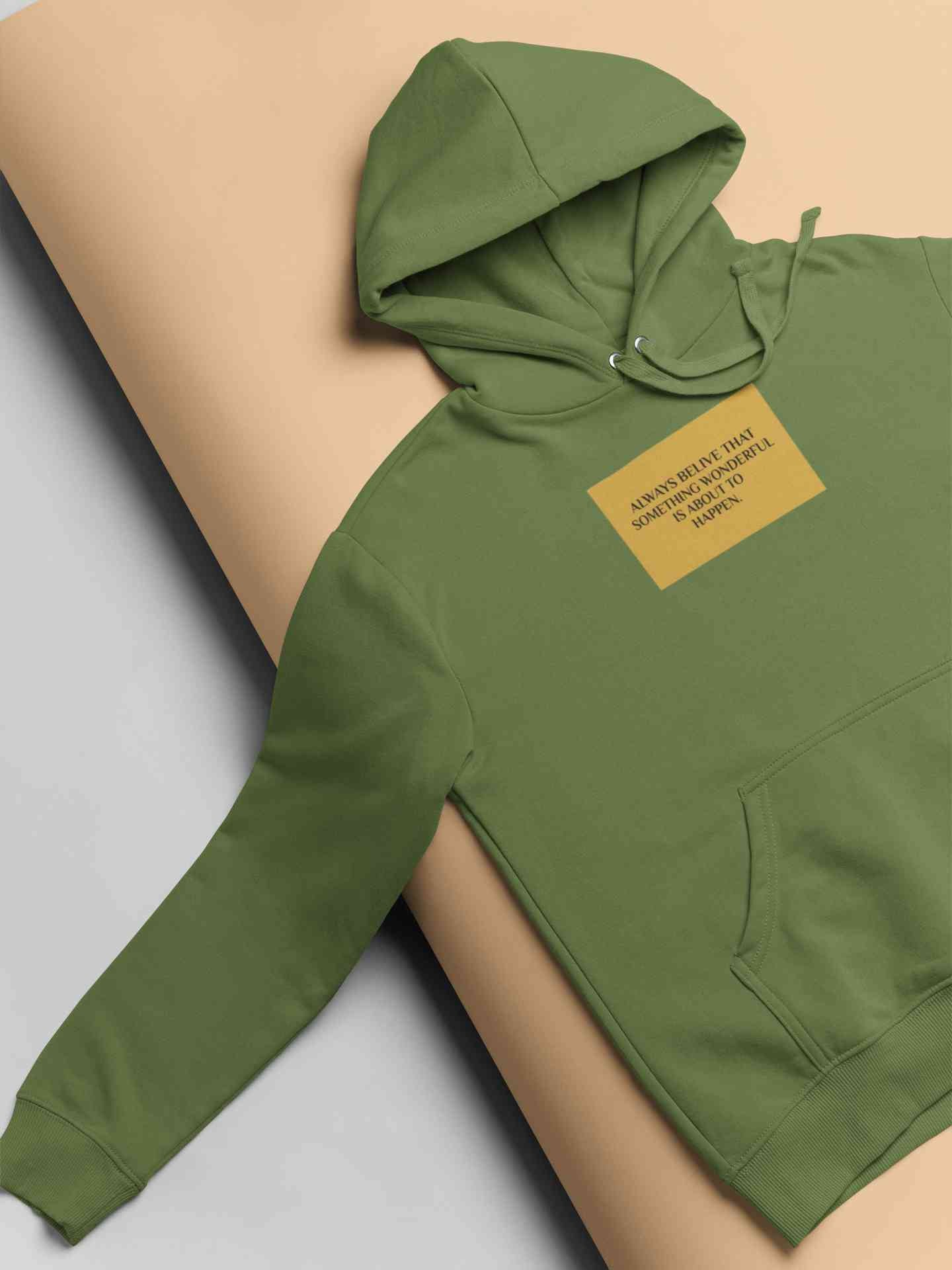 Always Believe Men Hoodies-FunkyTeesClub