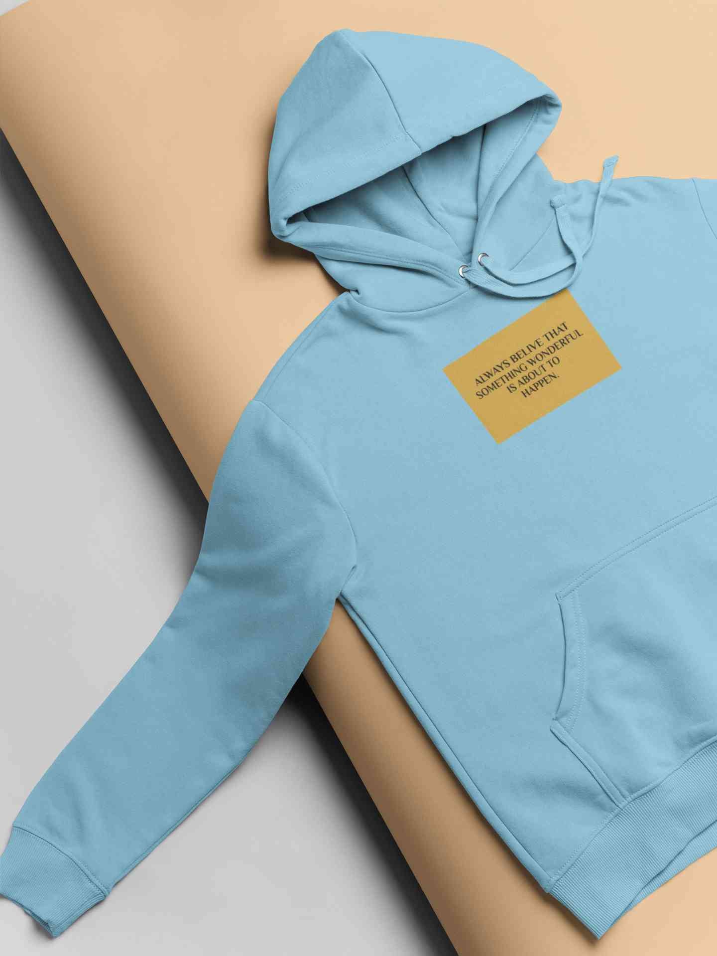 Always Believe Men Hoodies-FunkyTeesClub