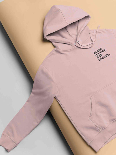Make Money Not Friends Minimals Men Hoodies-FunkyTeesClub