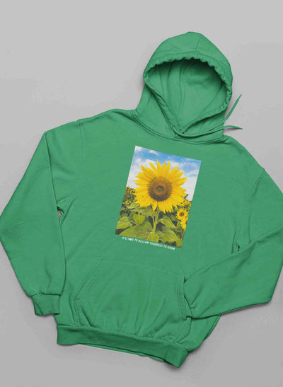 Its A Time Minimals Hoodies for Women-FunkyTeesClub