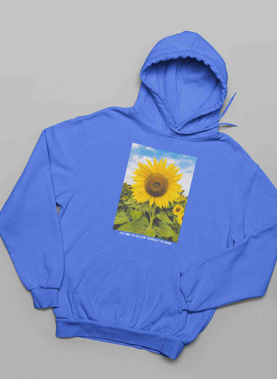 Its A Time Minimals Hoodies for Women-FunkyTeesClub