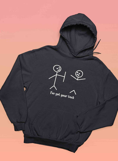 I Have Got Your Back Funny Hoodies for Women-FunkyTeesClub