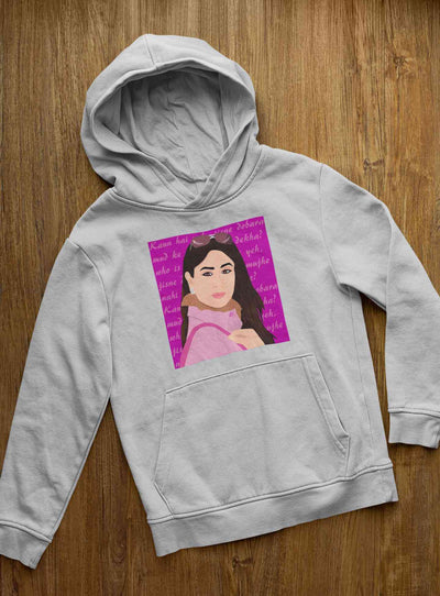 Kabhi Khushi Kabhi Gham Dialogue Hoodies for Women-FunkyTeesClub
