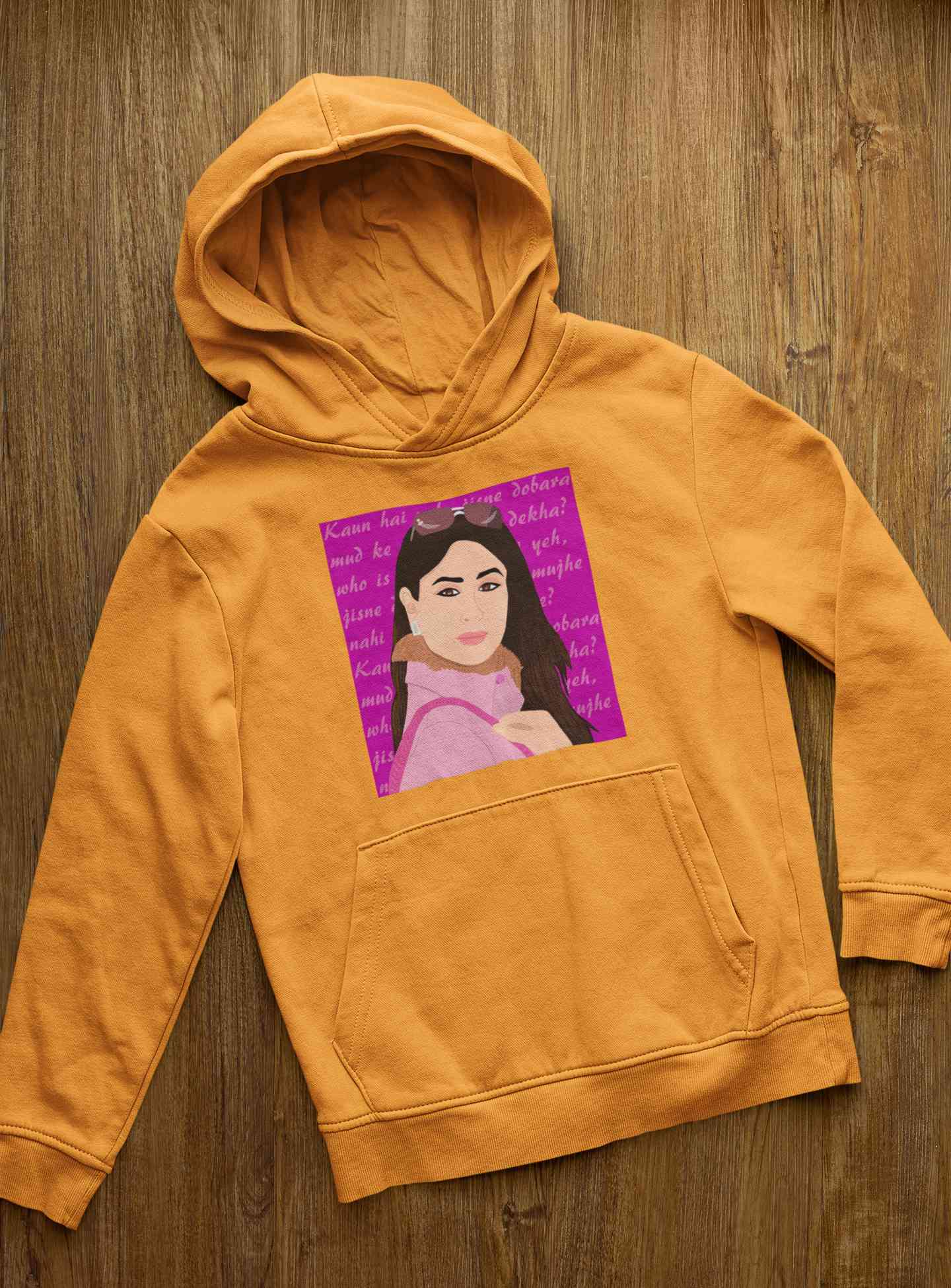 Kabhi Khushi Kabhi Gham Dialogue Hoodies for Women-FunkyTeesClub