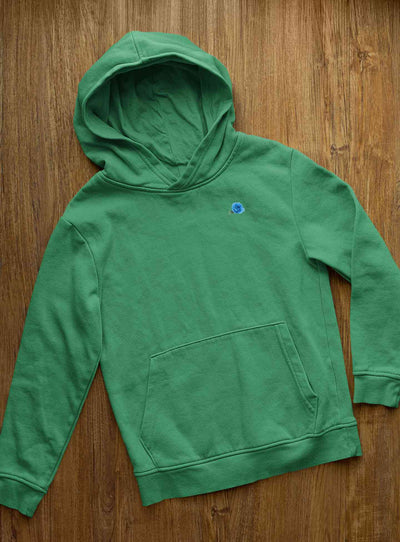 Blue Rose Minimals Men Hoodies-FunkyTeesClub