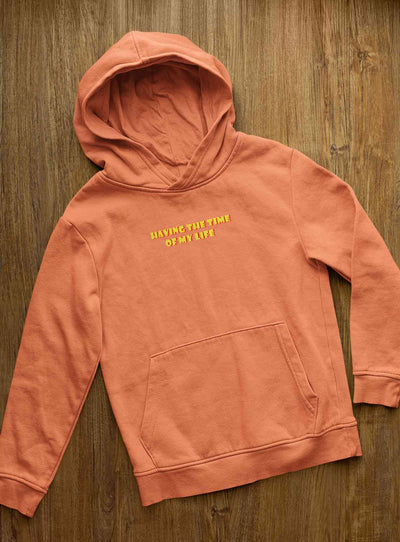 Having The Time Of My Life Minimals Hoodies for Women-FunkyTeesClub