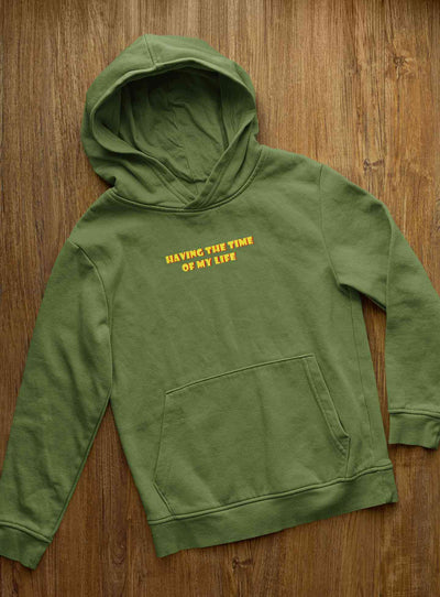 Having The Time Of My Life Minimals Hoodies for Women-FunkyTeesClub