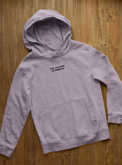 The Future Is Female Minimals Men Hoodies-FunkyTeesClub