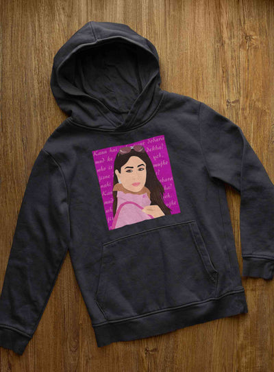 Kabhi Khushi Kabhi Gham Dialogue Hoodies for Women-FunkyTeesClub