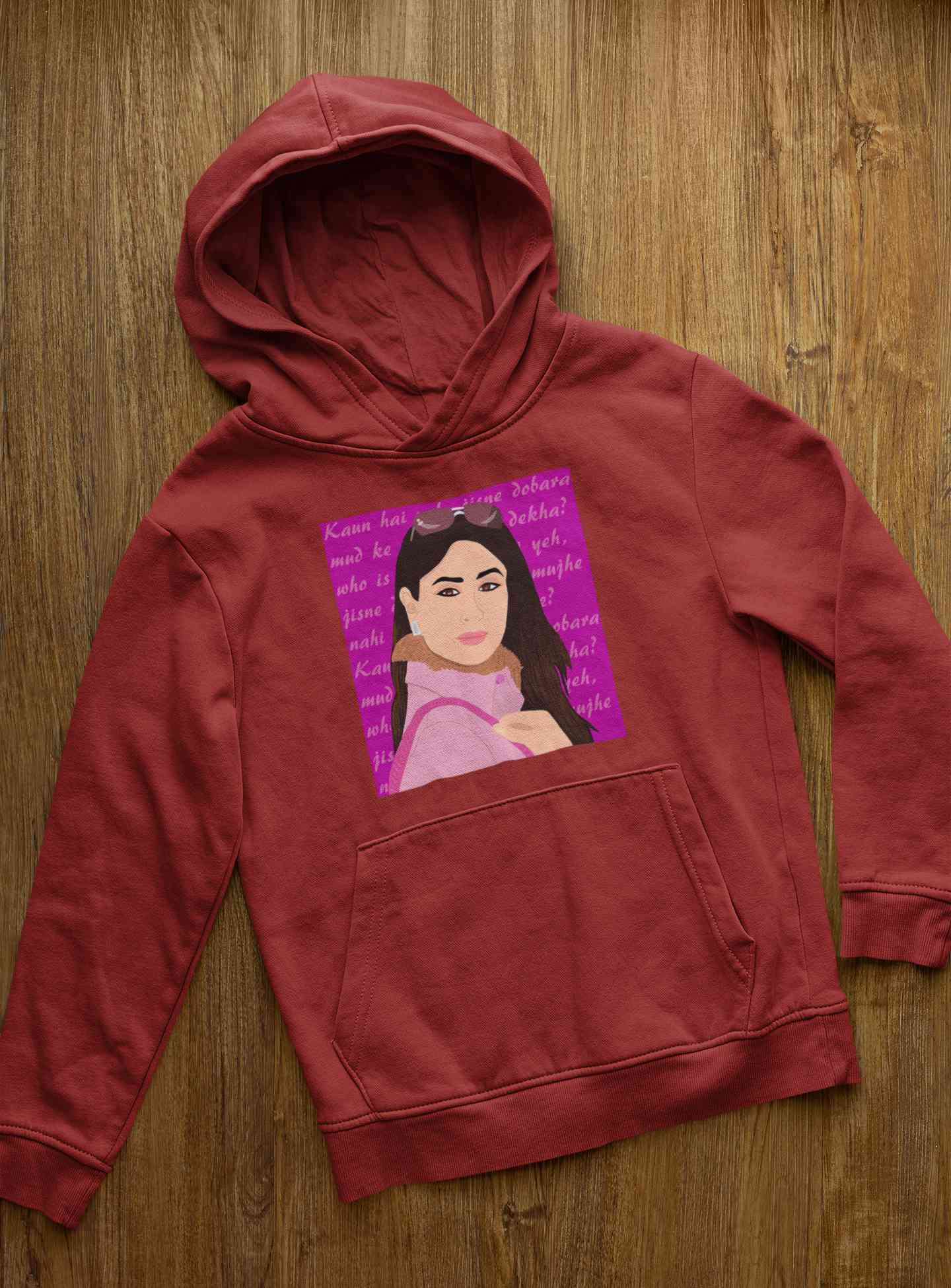 Kabhi Khushi Kabhi Gham Dialogue Hoodies for Women-FunkyTeesClub