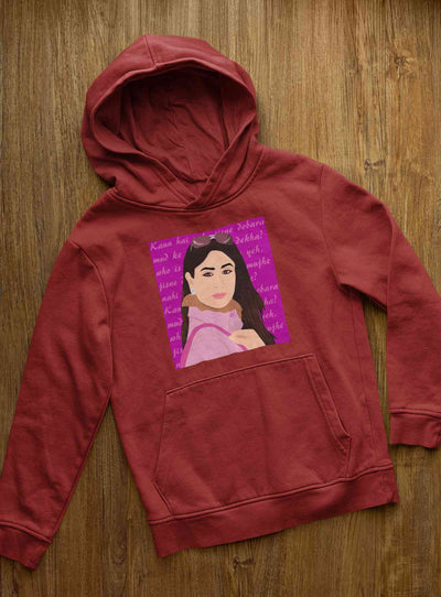 Kabhi Khushi Kabhi Gham Dialogue Hoodies for Women-FunkyTeesClub