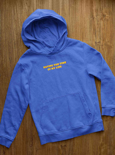Having The Time Of My Life Minimals Hoodies for Women-FunkyTeesClub