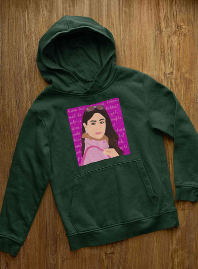 Kabhi Khushi Kabhi Gham Dialogue Hoodies for Women-FunkyTeesClub