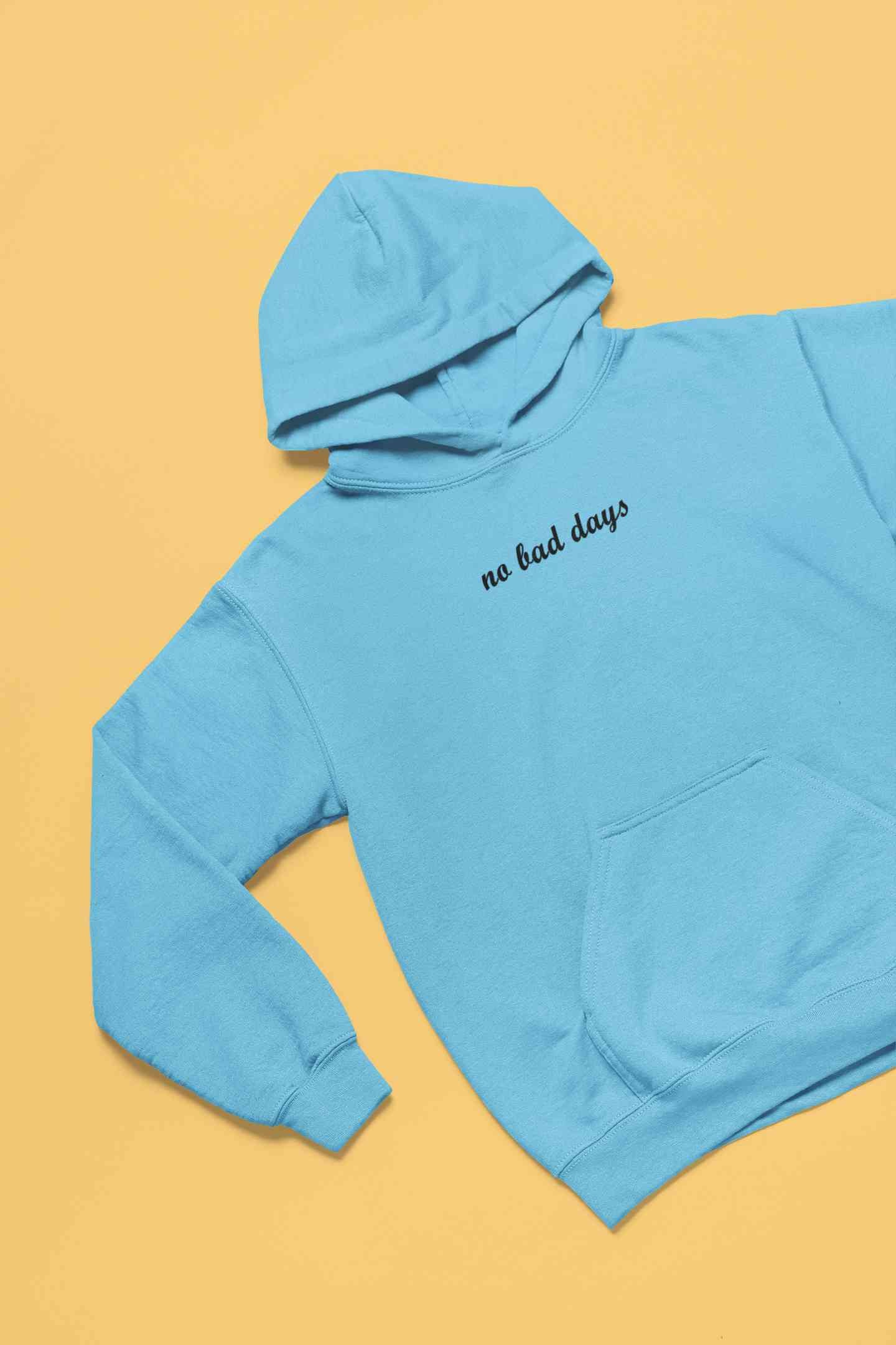 No Bad Days Minimals Men Hoodies-FunkyTeesClub