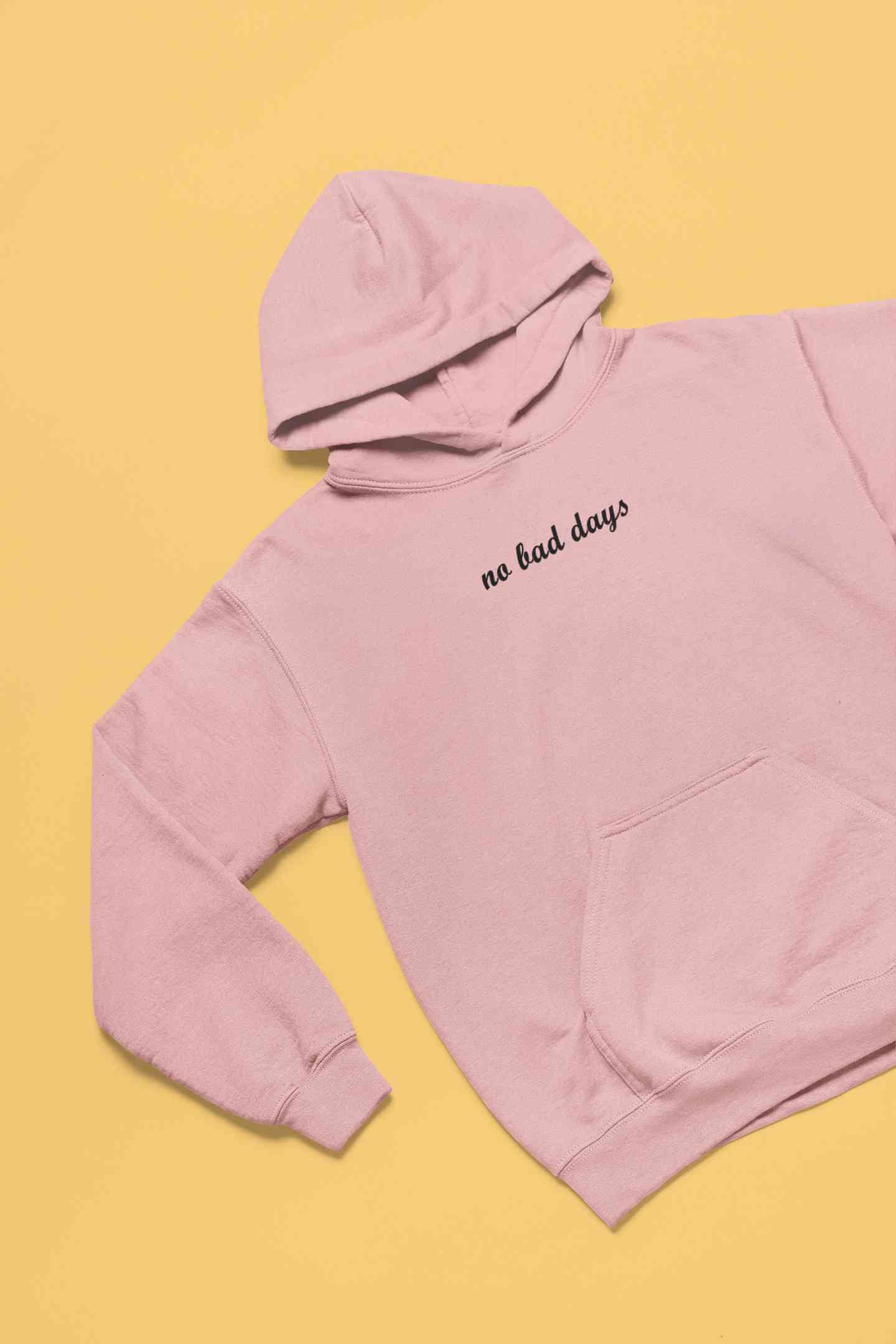 No Bad Days Minimals Men Hoodies-FunkyTeesClub