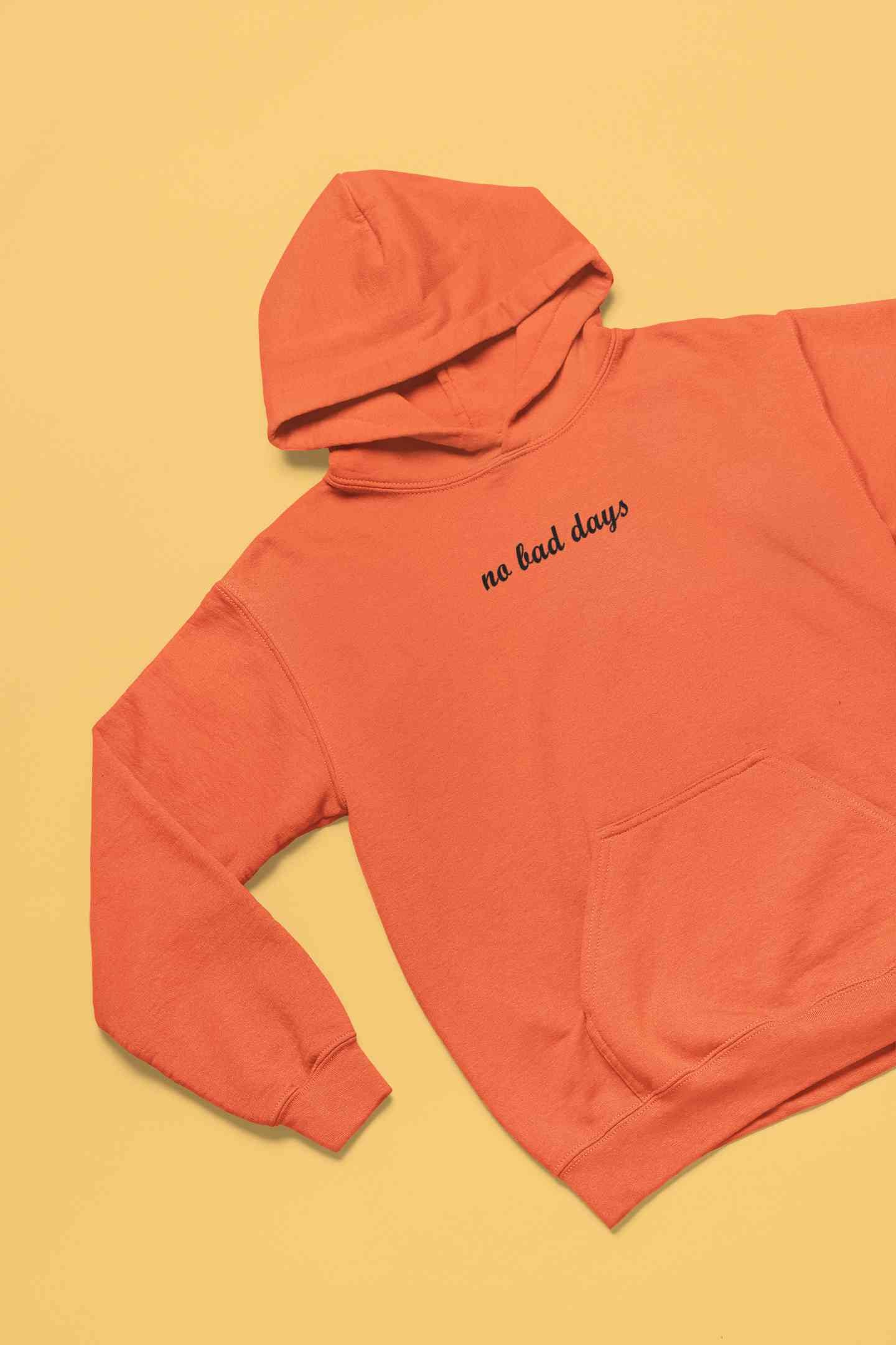 No Bad Days Minimals Men Hoodies-FunkyTeesClub