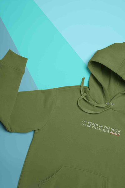 I Am In The Bored House Minimals Men Hoodies-FunkyTeesClub