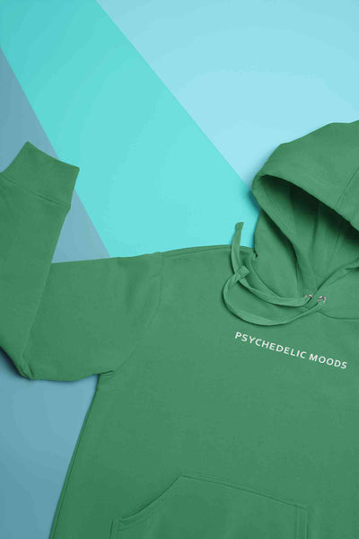 Psyedelic Moods Minimals Hoodies for Women-FunkyTeesClub
