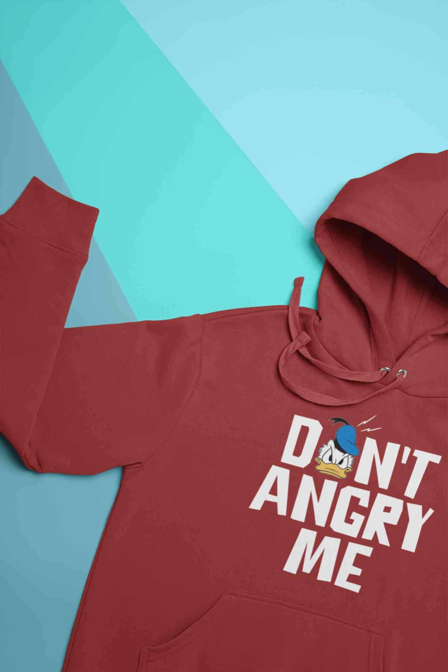 Dont Angry Me Funny Cartoon Men Hoodies-FunkyTeesClub