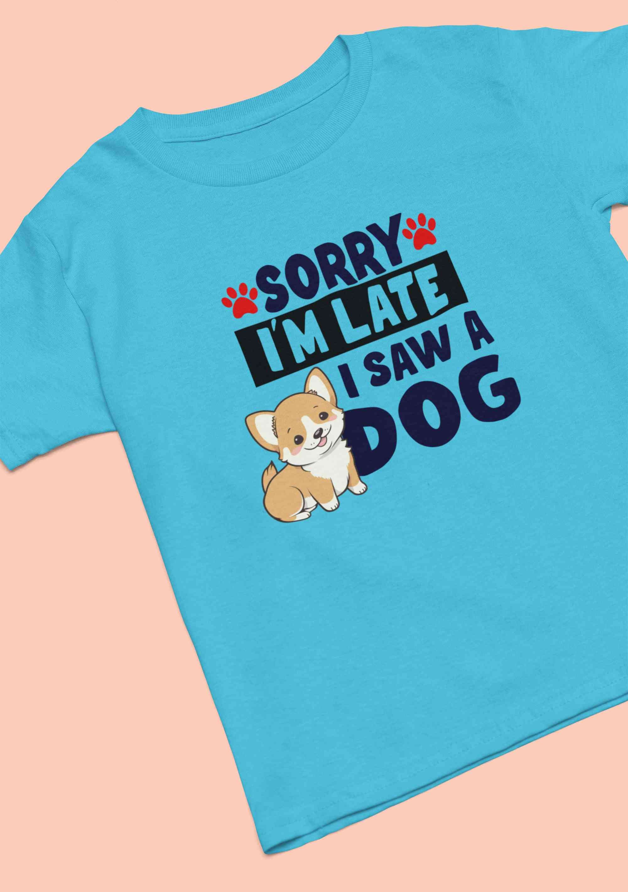 Saw a Dog Women Half Sleeves T-shirt- FunkyTeesClub