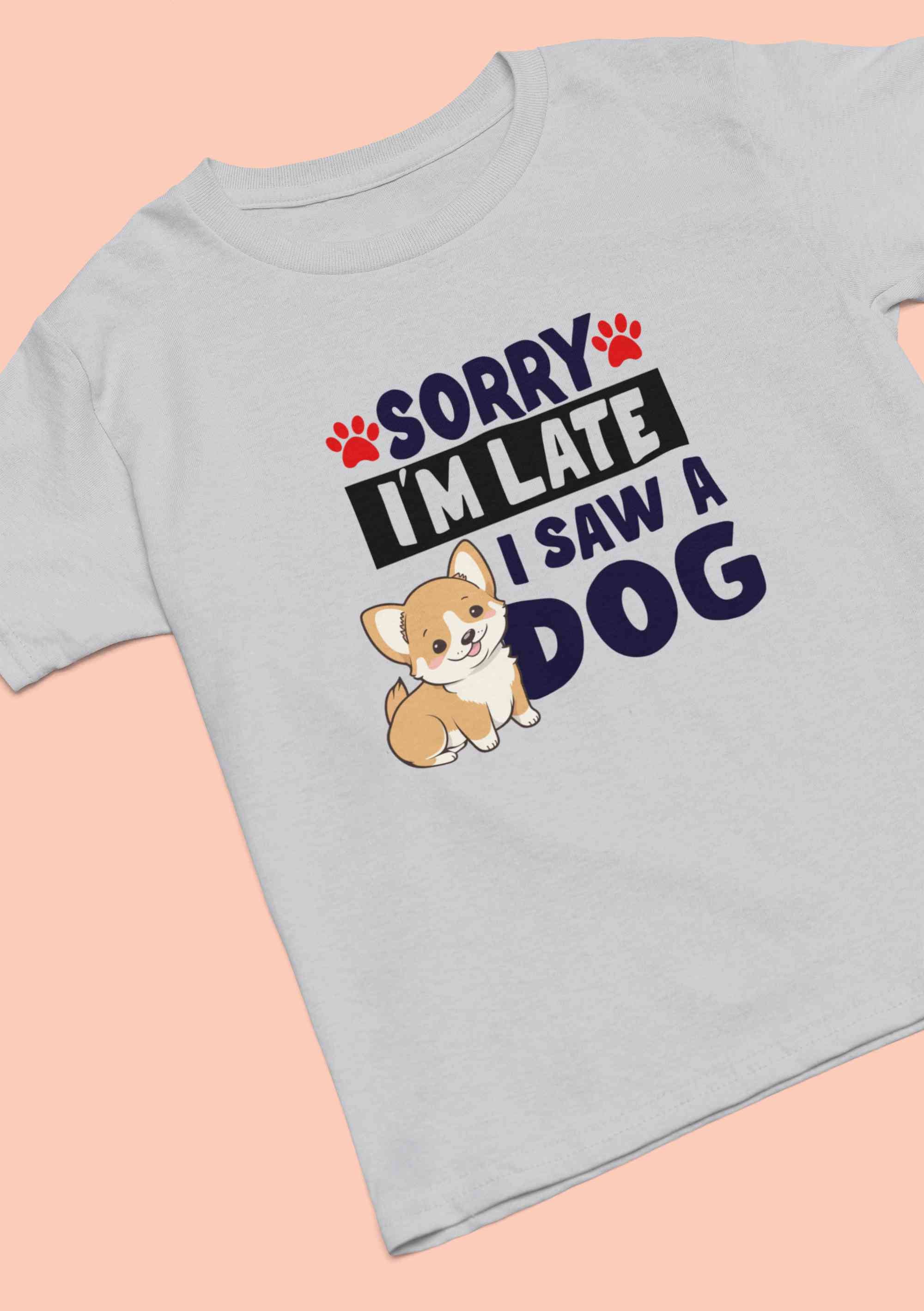 Saw a Dog Women Half Sleeves T-shirt- FunkyTeesClub