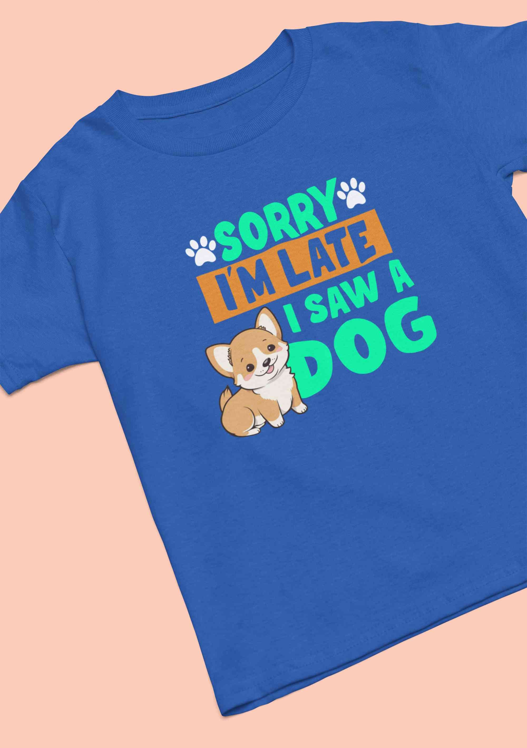 Saw a Dog Women Half Sleeves T-shirt- FunkyTeesClub