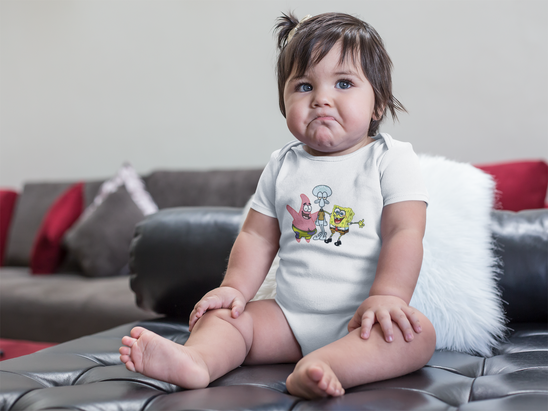 Cute Cartoon Rompers for Baby Girl- FunkyTeesClub