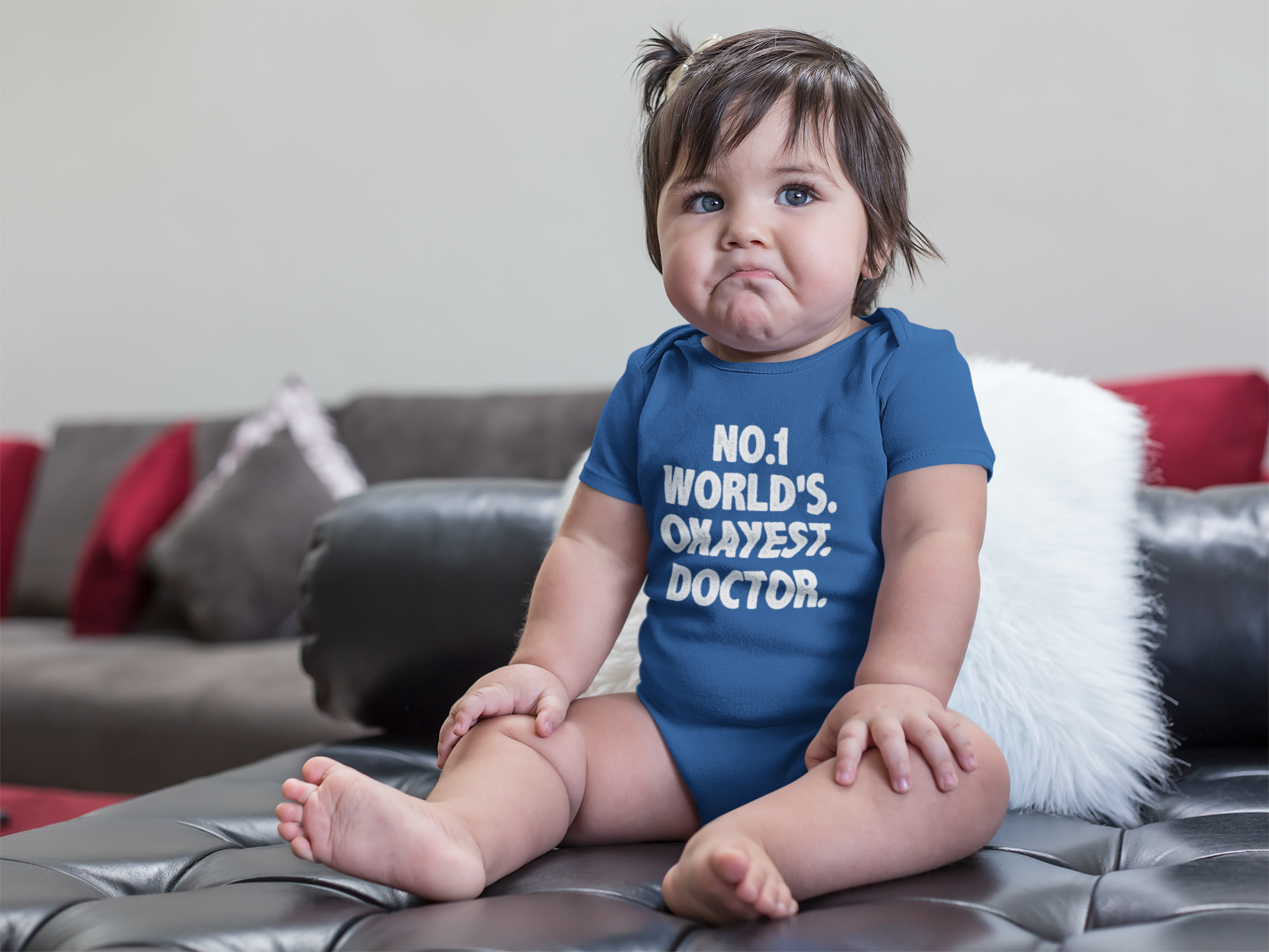 Future Doctor Rompers for Baby Girl- FunkyTeesClub