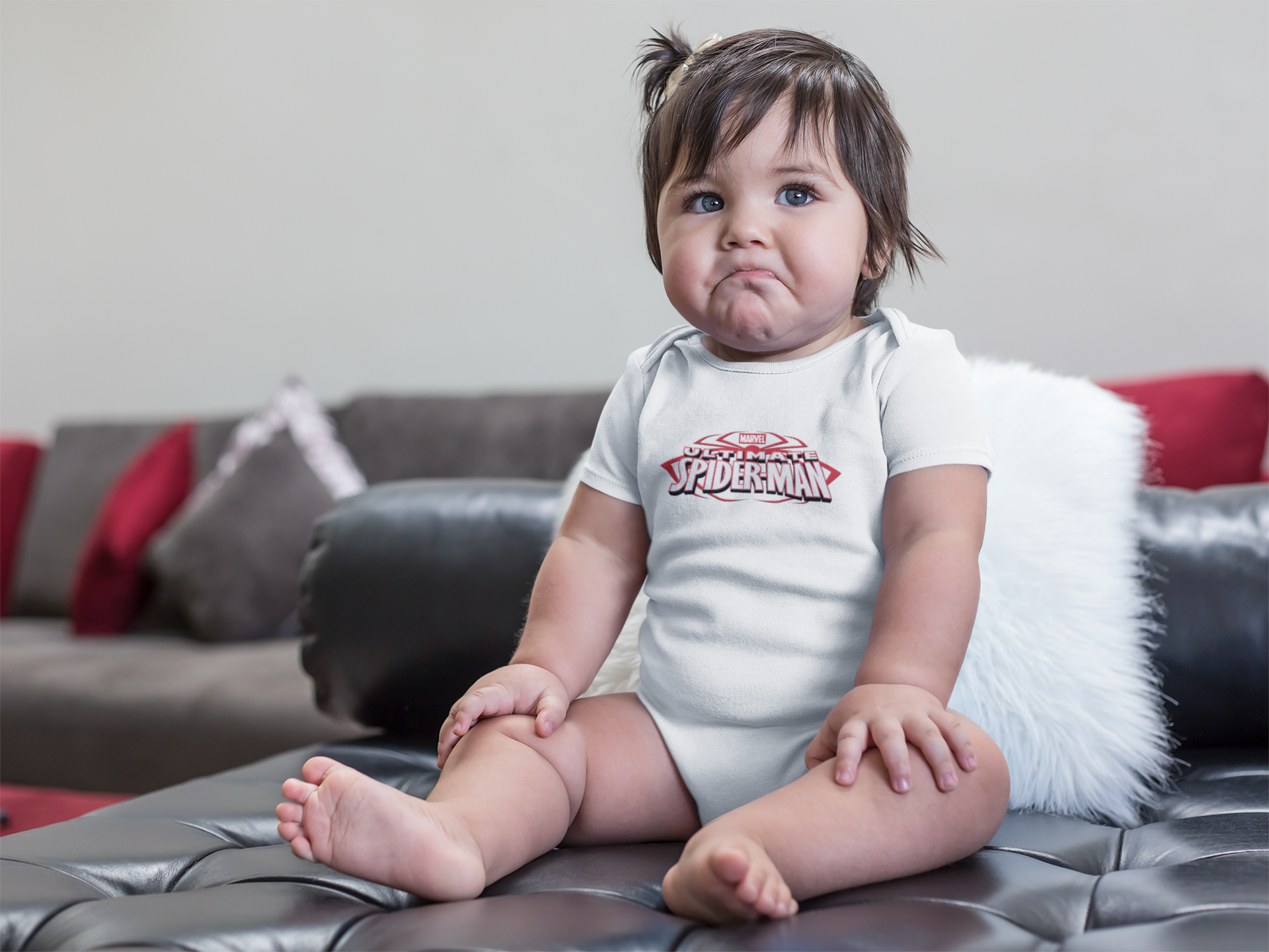 Superhero Rompers for Baby Girl- FunkyTeesClub