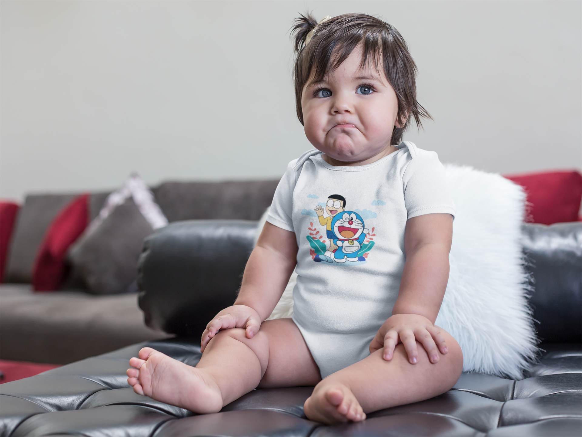 Cute Cartoon Rompers for Baby Girl- FunkyTeesClub