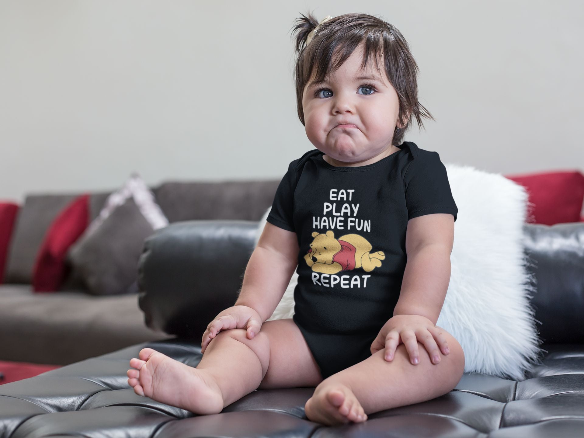 Funny Cartoon Rompers for Baby Girl- FunkyTeesClub