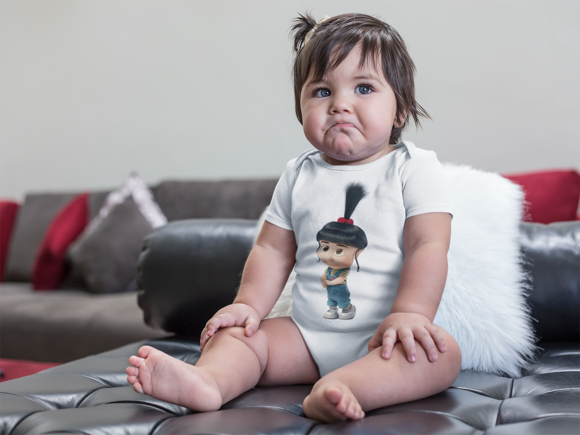 Cute Cartoon Rompers for Baby Girl- FunkyTeesClub